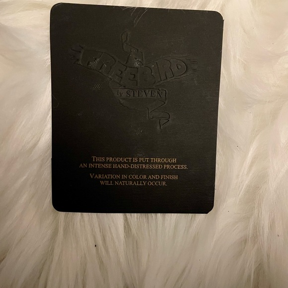 Freebird Booties Crue Size 8 Black Distressed * Excellent condition, worn once! - Picture 4 of 12